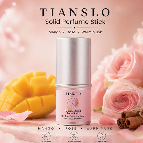 Romance Solid Perfume Balm Stick | Travel-Friendly Pocket Sweet Floral Musk