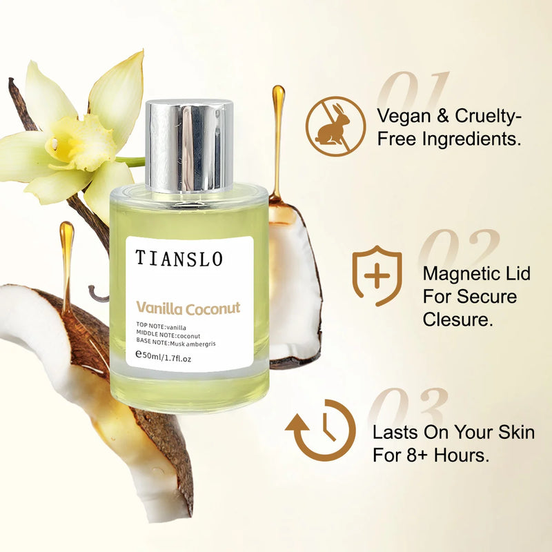 Vanilla Coconut Eau De Parfum | Luxury Niche Scent
