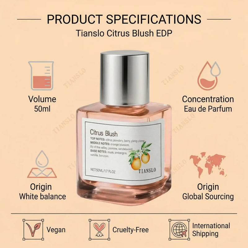 Citrus Blush Eau De Parfum | Sensual Floral Fragrance