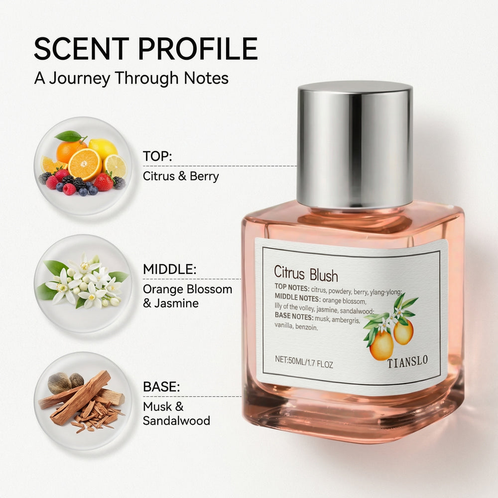 TIANSLO Citrus Blush Perfume for Women