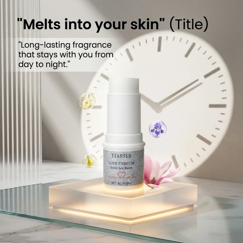 Classic Romance Solid Perfume Stick | Elegant Travel Size Floral Balm