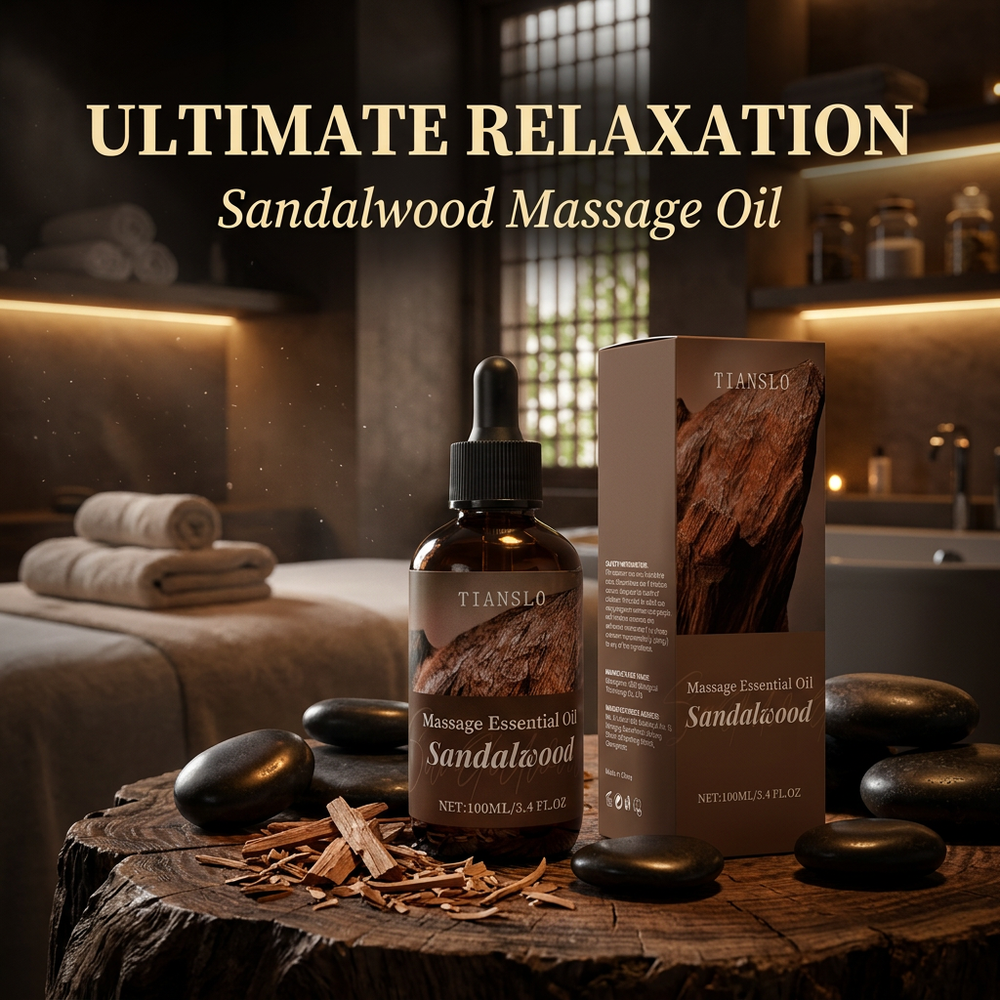 TIANSLO Sandalwood Massage Essential Oil