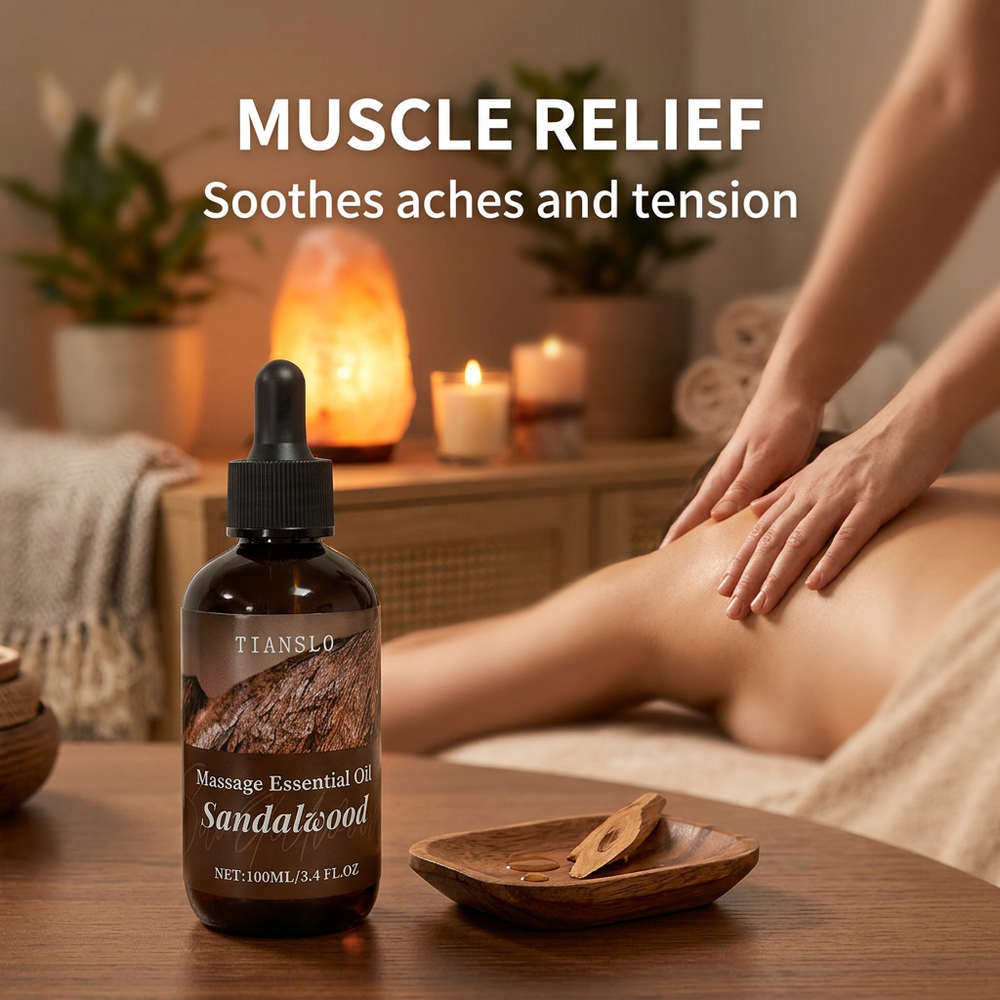 TIANSLO Sandalwood Massage Essential Oil