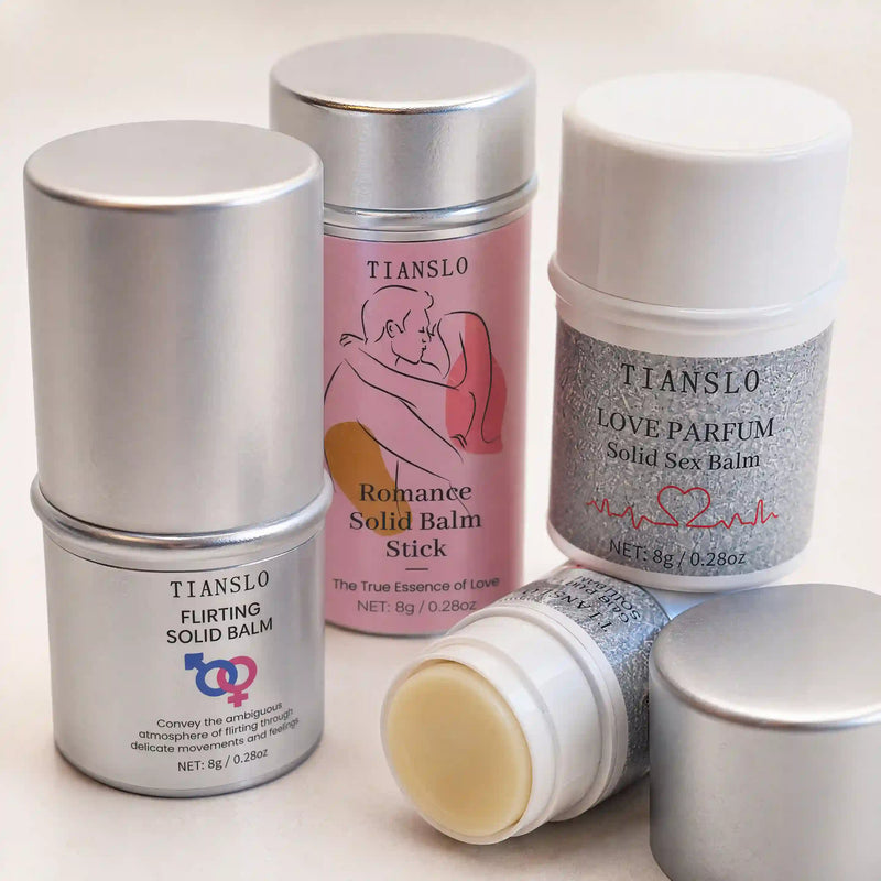 Solid Perfume Balm Stick Trio | Portable Travel Fragrance Set