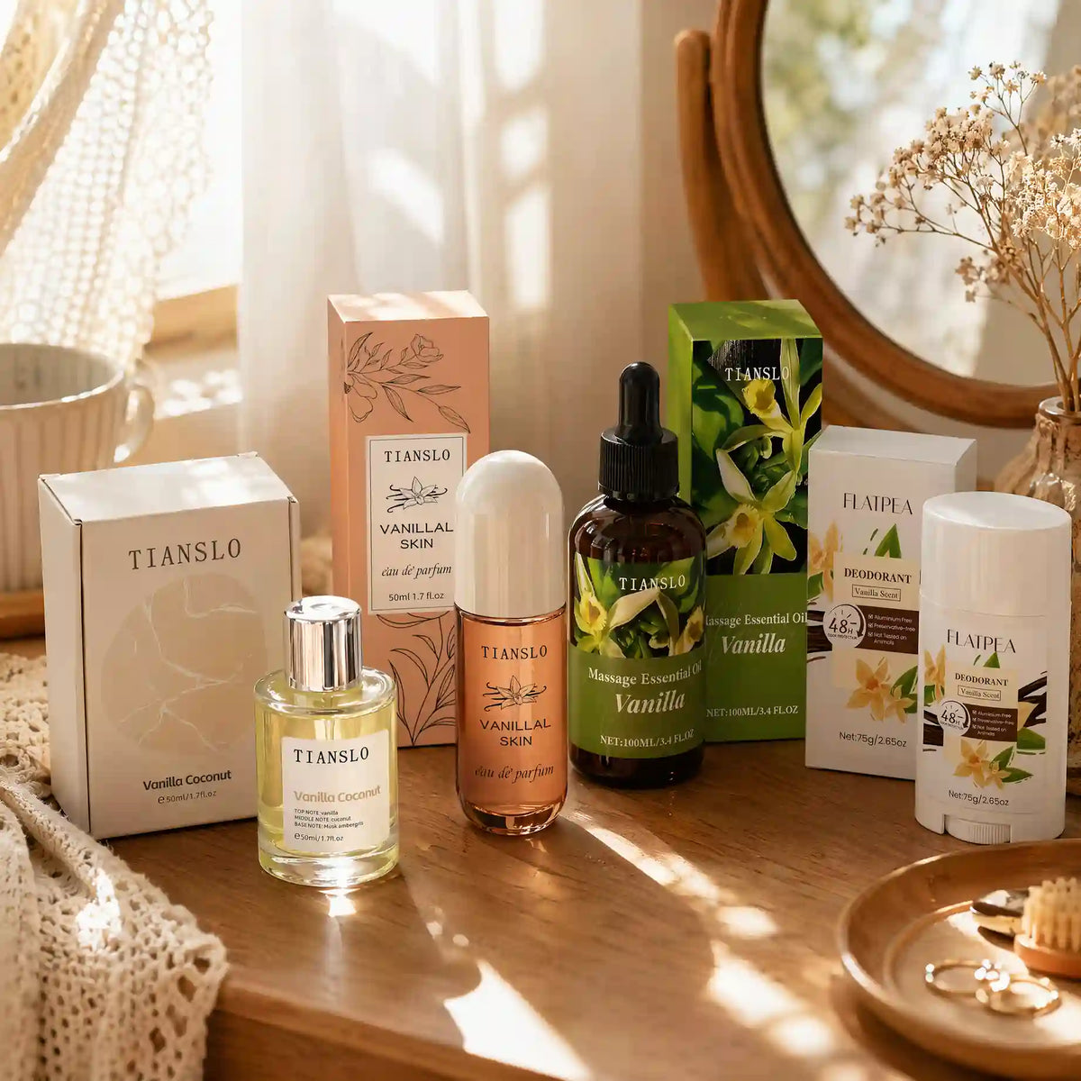 Vanilla Lover's Set | 4-Piece Perfume & Body