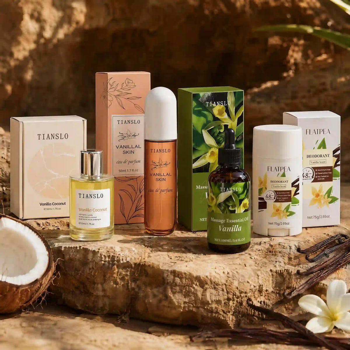 Vanilla Lover's Set | 4-Piece Perfume & Body