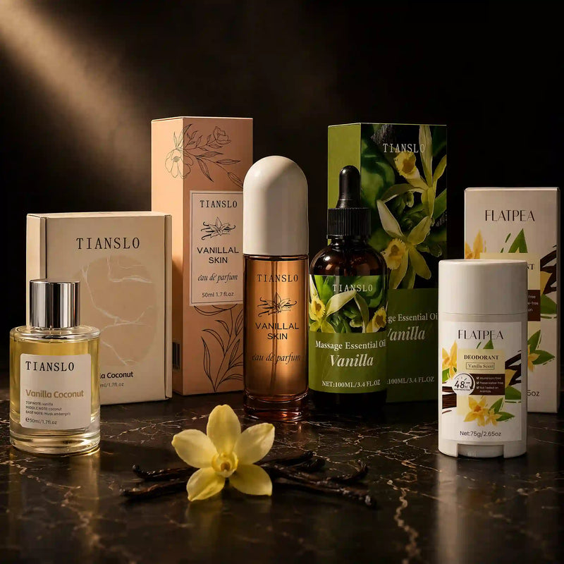 Vanilla Lover's Set | 4-Piece Perfume & Body