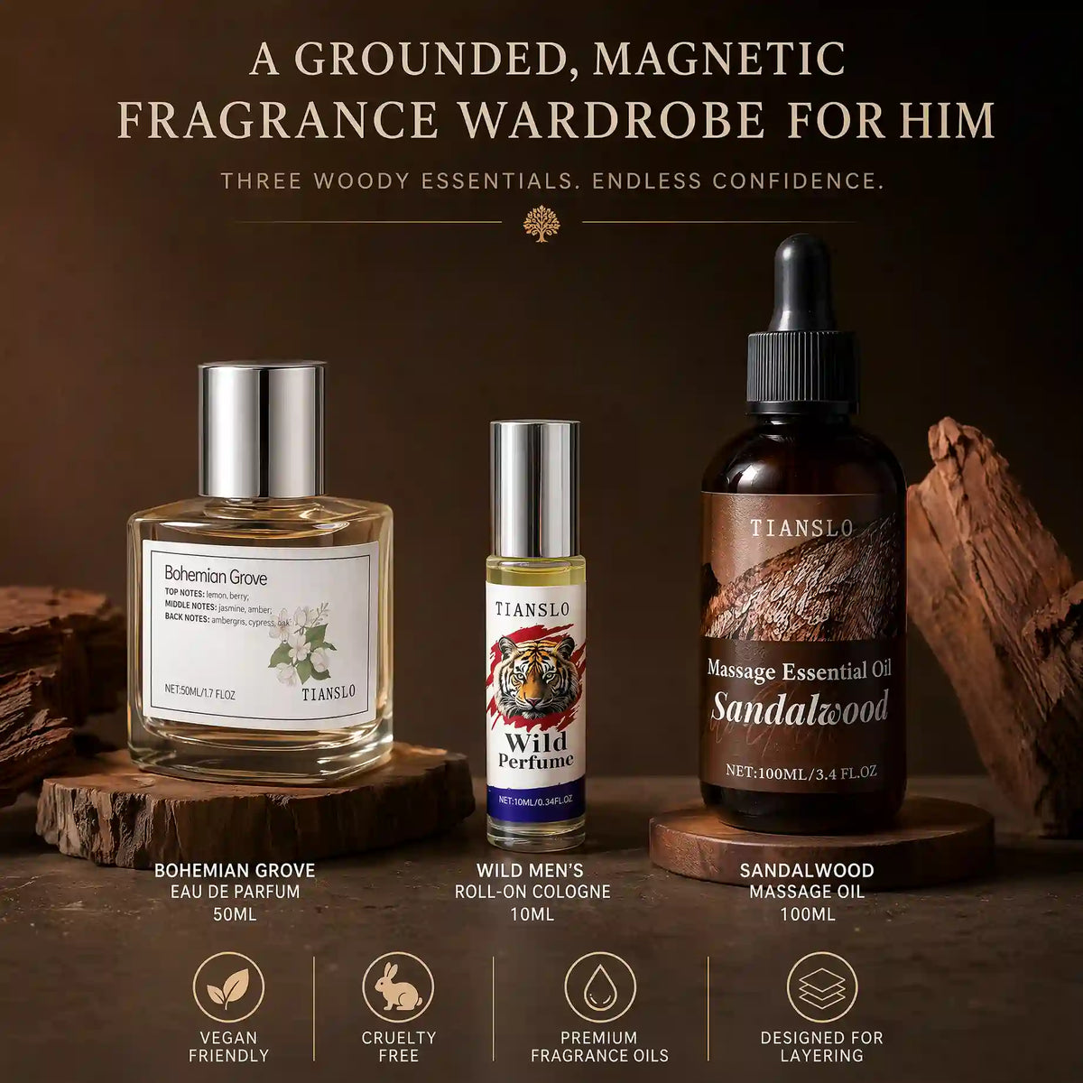 Men's Signature Set | Cologne Trio