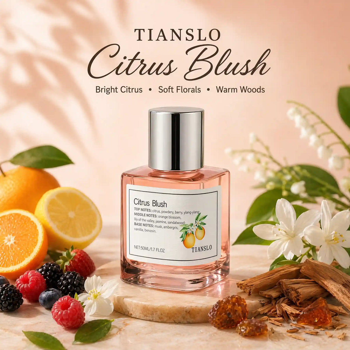 Citrus Blush Eau De Parfum | Sensual Floral Fragrance