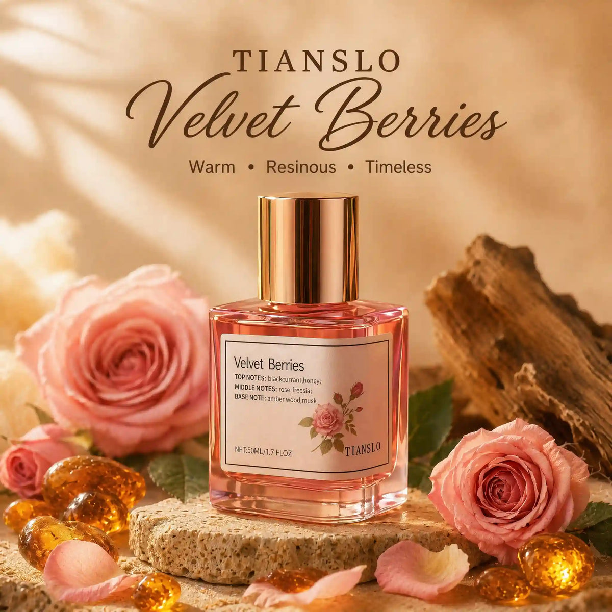 Velvet Berries Eau De Parfum | Romantic Floral Fruity Scent