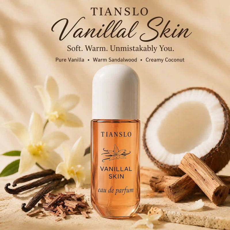 Vanilla Skin Eau De Parfum | Warm Amber Vanilla & Coconut Scent