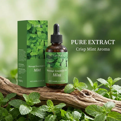Mint Massage Essential Oil | Cooling Muscle Relief & Scalp Vitality