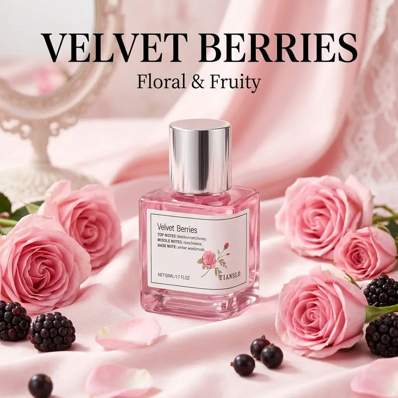 Velvet Berries Eau De Parfum | Romantic Floral Fruity Scent