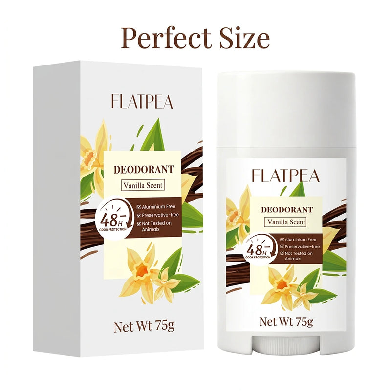 Vanilla Deodorant Stick | 48H Odor Protection & Aluminum-Free